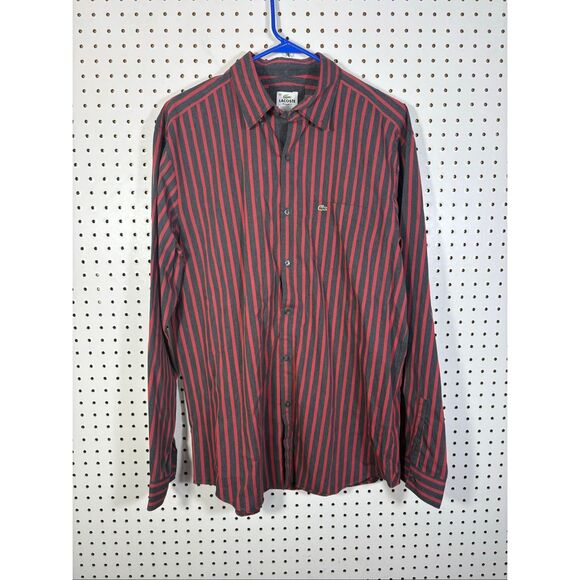 Lacoste mens Button down shirt size XL - Picture 1 of 4